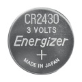 Lithium Button Cell Battery CR2430 | 3 V DC | 320 mAh | 2-Blister | Silver