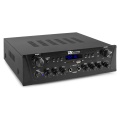 Audio võimendi PV220BT 2*50W FM/BT/SD/USB/RCA Must