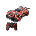 Radio-controlled 2WD 1:16 racing car with light and smoke effects