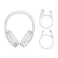 Headphones white large Baseus Encok D02 Pro USB-C 40h