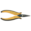 Flat-nose pliers with long serrated jaws, 160mm