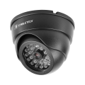 Dummy camera dome black led 2xAA not included