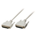 Serial Cable D-SUB 25-Pin Male - D-SUB 25-Pin Male 3.00 m Ivory
