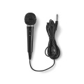 Wired Microphone | Cardioid | Fixed Cable | 5.00 m | 80 Hz - 12 kHz | 600 Ohm | -75 dB | On/Off switch | Travel case included | ABS | Black