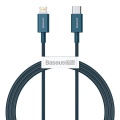 Baseus Superior Series Cable USB-C to iP, 20W, PD, 1m (blue) кабель
