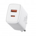Baseus Speed Mini USB-C white wall charger