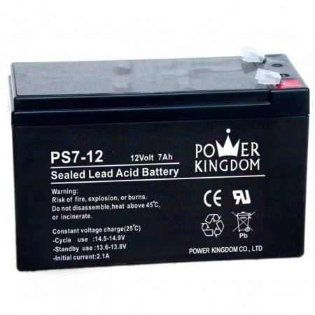 Pliiaku Ironcell 12V 7Ah 151*65*95mm klemm 4.75mm