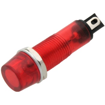 Indikaatorlamp punane 9mm 230V