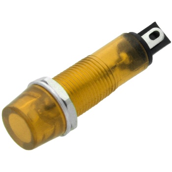 Indikaatorlamp kollane 9mm 230V