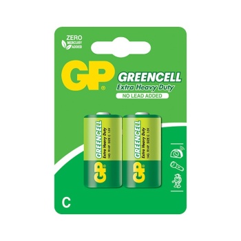 Patareid R14 C 1.5V Greencell GP 2tk