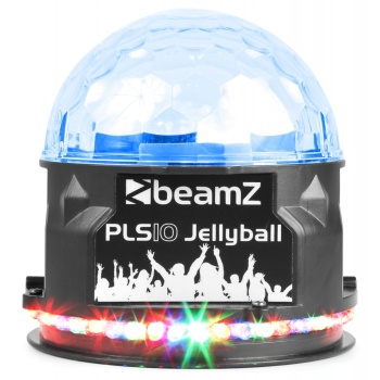Valgusefekt Jellyball PLS10 kõlariga 3*1W+48RGB LED, akuga