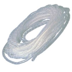 Органайзер защитная спираль для проводов 9-32мм 10м Прозрачный