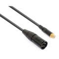XLR3 plug-RCA socket cable 15cm adapter PD