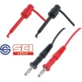 Clip-on probe; hook type; for multimeter/tester Red 10A