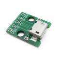Micro USB to Board Adapter for soldering wires
