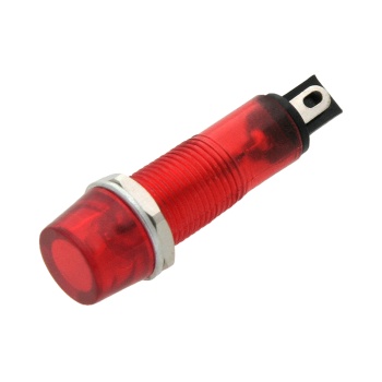 Indikaatorlamp punane 6mm 230V