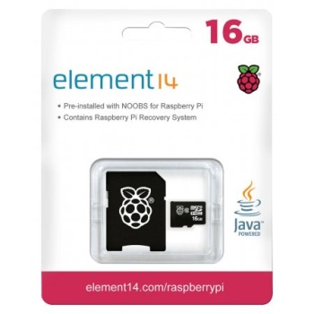 Raspberry Pi mälukaart Transcend Micro SD 16GB NOOBS eels.