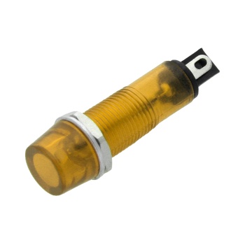 Indikaatorlamp kollane 6mm 230V