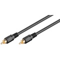 1*RCA-1*RCA 10m coax cable RG59 Black