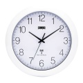 Radio-controlled Wall Clock 30 Cm Analogue White/silver