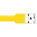 Terminal Female 6.6mm Yellow Insulated