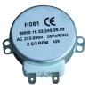 Motor for microwave oven 4W, 2.5-3rpm