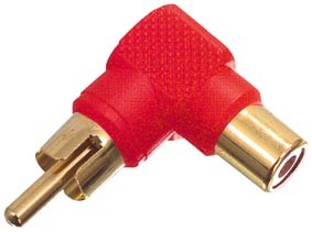 RCA plug-RCA socket corner