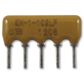 4605x-101-104lf: resistor network, 100k (bourns)