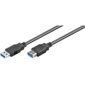 USB 3.0 extension wire 3m Black