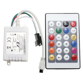 Adresseeritava LED mooduli kontroller 5V IR pult 24 nuppu