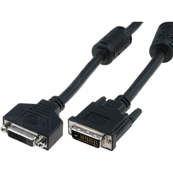 DVI-D, dual link, dvi-d (24+1) socket, dvi-d (24+1) plug, 2m