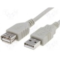 USB 2.0 extension wire 5m White