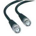 BNC штекер-BNC штекер 50R кабель 2м Чёрный