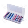 Heat shrinking tubing SET 170pc 100mm 1-9mm Different colors