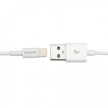 USB - Apple Lightning kaabel 1m Romoss, iPhone iPad iPod MFI