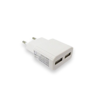 Adapter USB 5V 3.1A, valge, plug-in