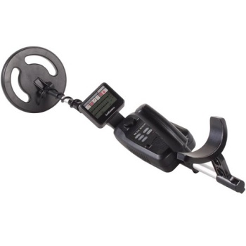 Metal detector with lcd