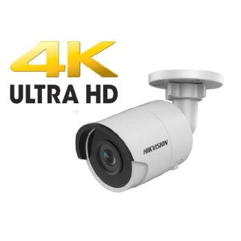 Outdoor bullet IP camera 8MP 2.8mm IR 30m IP66 HikVision