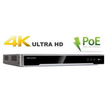 8 channel recorder for 4K IP camera + 8 PoE