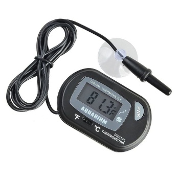 Thermometer with suction cups, Black -50... + 70deg, 1xLR44
