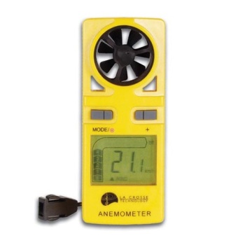 Anemometer (m/sec or km/hr) + bft and temp