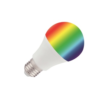 LED lamp A60 E27 9W 720lm RGB-WW IR-puldiga
