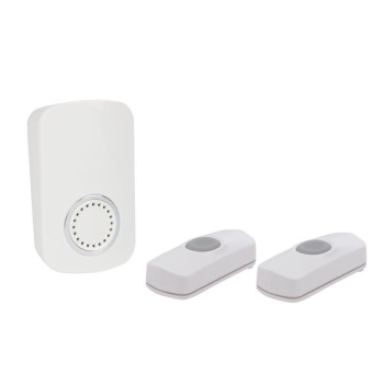 Wireless doorbell 230VAC 32-melodies, + 2 outdoor Button