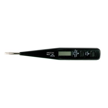 Digital voltage tester - with lcd
