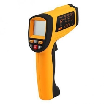 Laser Hand-Held Industrial IR Thermometer 200~1650℃ ( 50:1 )