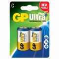 Батарейки C LR14 1.5V GP Alkaline Ultra Plus 2шт