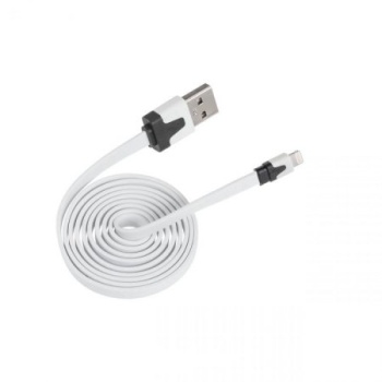 USB A - Apple Lightning kaabel 1m valge kaabel iPhone 5