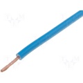 Stranded mounting copper wire PVC 26AWG 0.14mm2 1 meter Blue