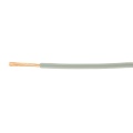 Stranded mounting copper wire PVC 26AWG 0.14mm2 1 meter Grey