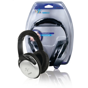 Over-ear Headphones 3.5 Mm 6.0 M Silver/black, HQ